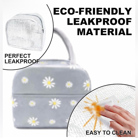 Daisy flower lunch bag NWT - Picture 3 of 4